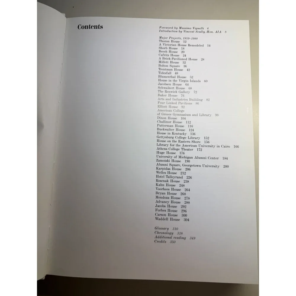 Hugh Newell Jacobsen Architect Monograph 1988 1st Ed Massimo Vignelli Design HC